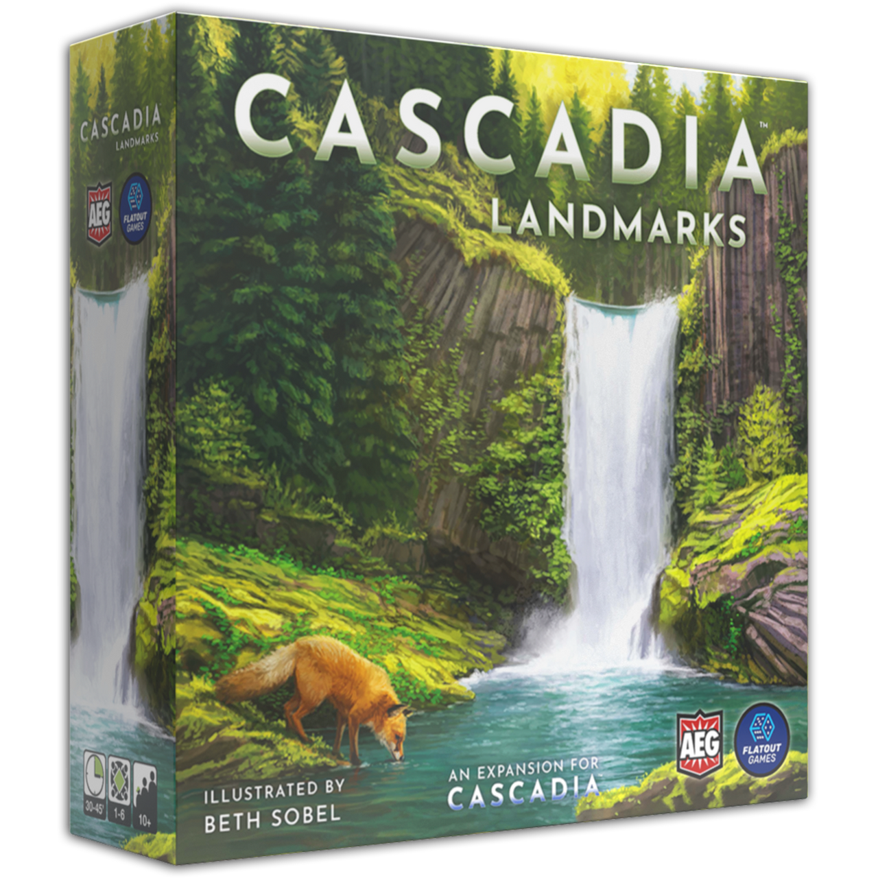 Cascadia: Landmarks box art